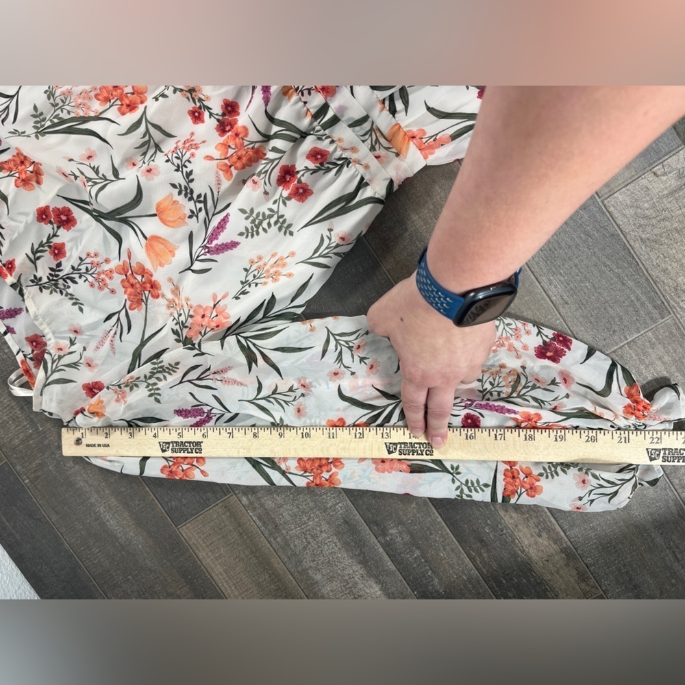NWT Eliza J Floral Midi Dress - Picture 11 of 12
